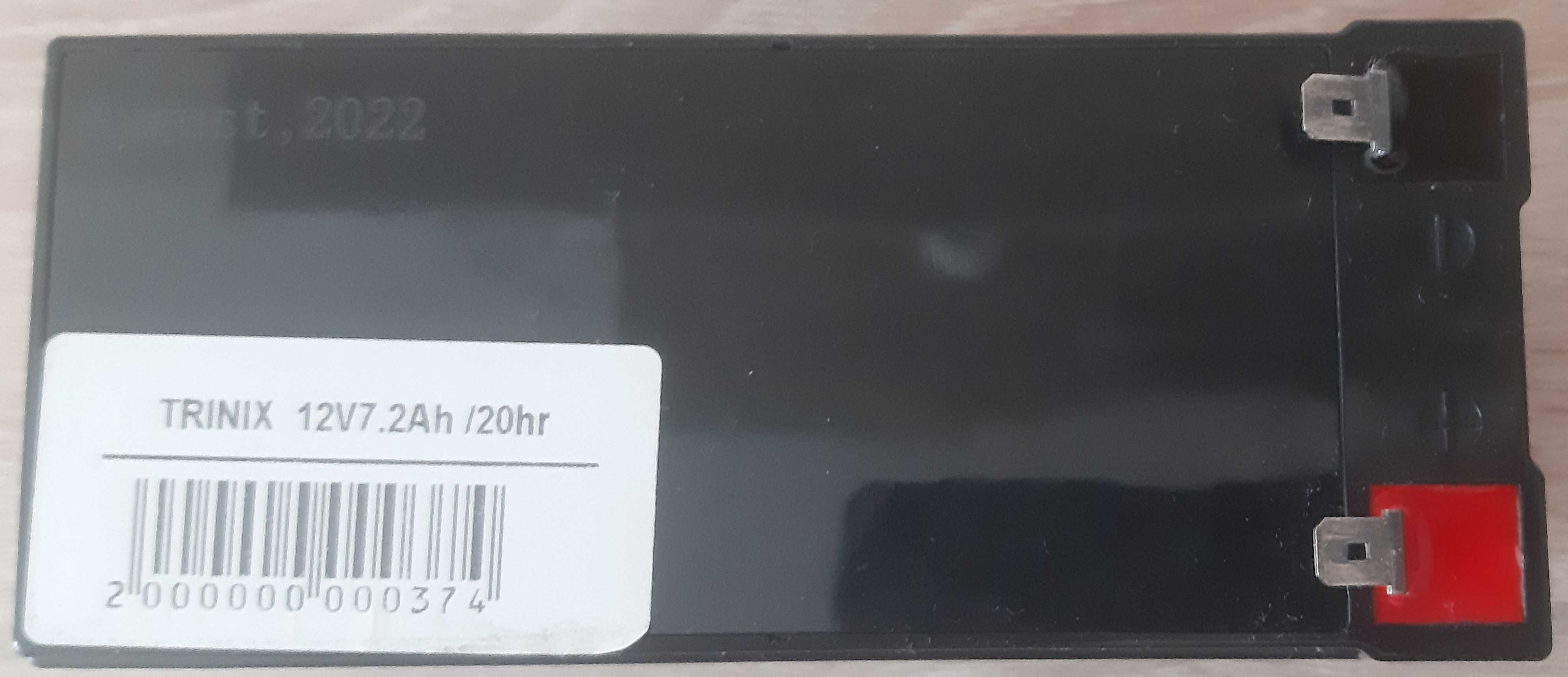 Trinix 12V7.2Ah/20Hr AGM Аккумуляторная батарея 12В 7.2Ач