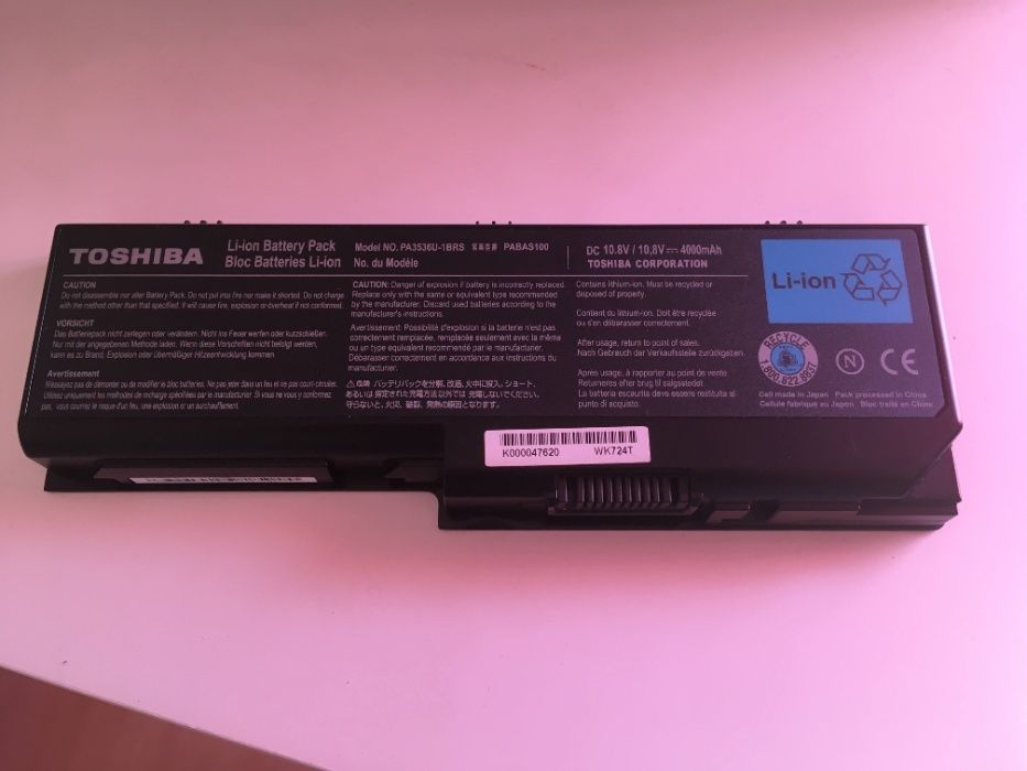 Bateria Toshiba para Portátil