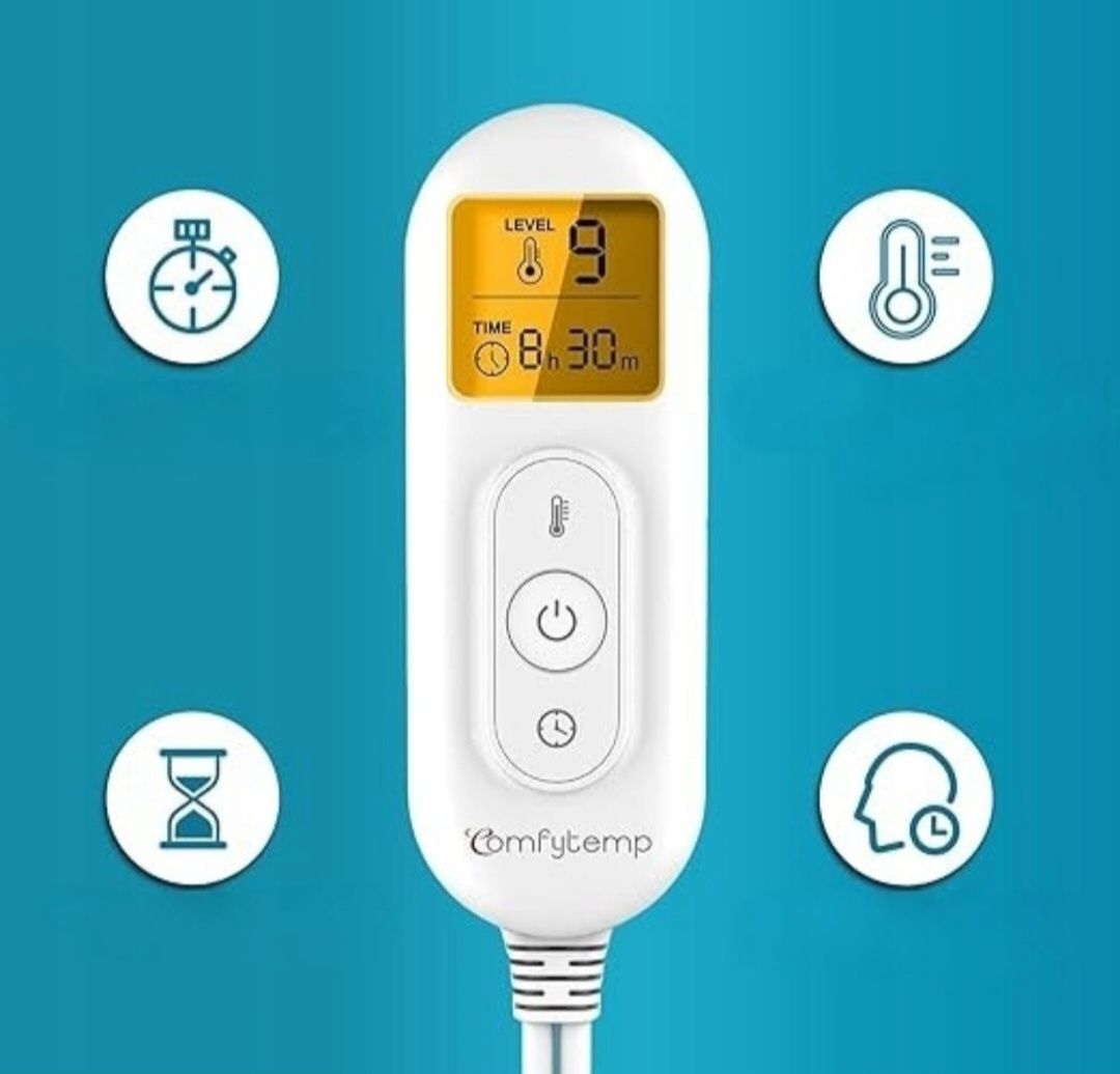 Poduszka Elektryczna Grzewcza Na Szyję Kark Ramiona Comfytemp