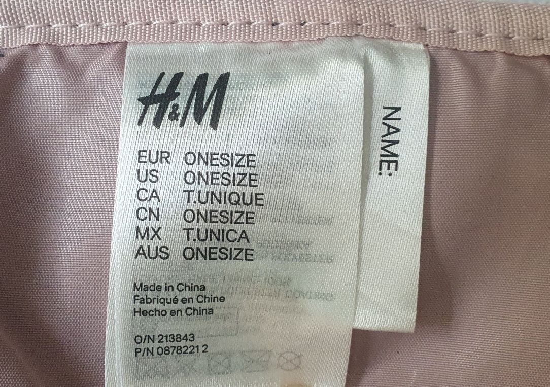 Czarna torebka z frędzlami dla dziewczynki H&M