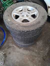 Rodas(jantes+pneus) para Range Rover 215/75R15 / Wheels (rims +tires)