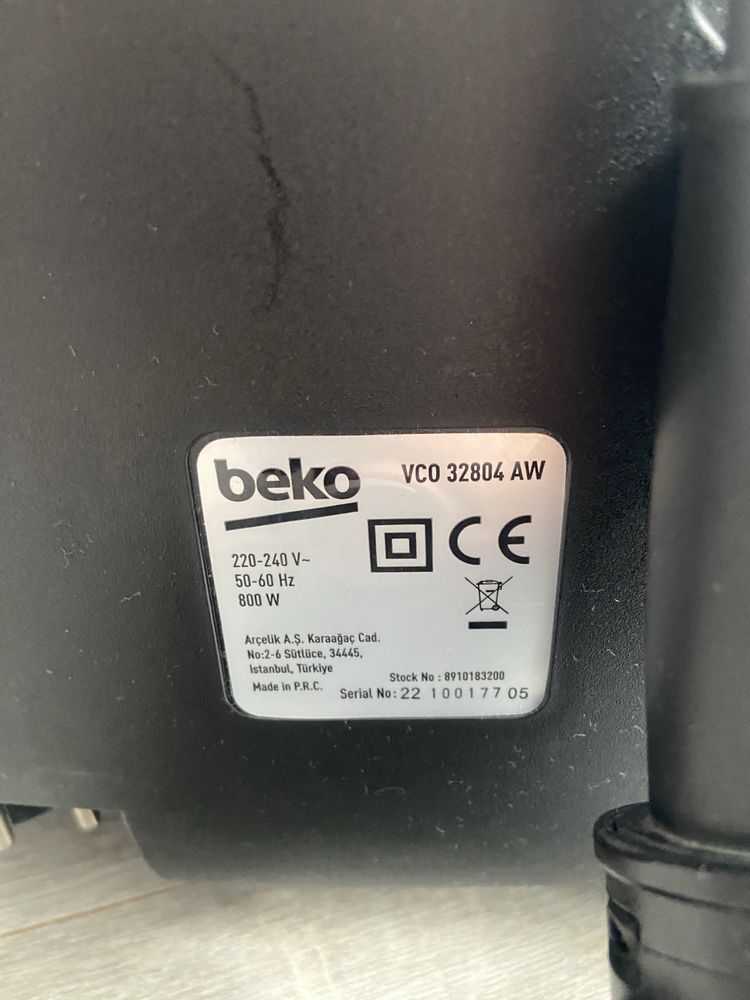 Odkurzacz Beko bezworkowy