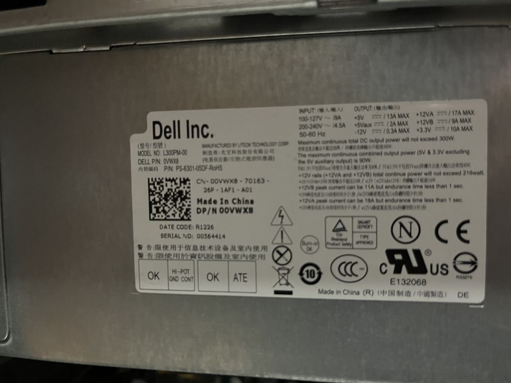 Konputer Dell + monitor samsung