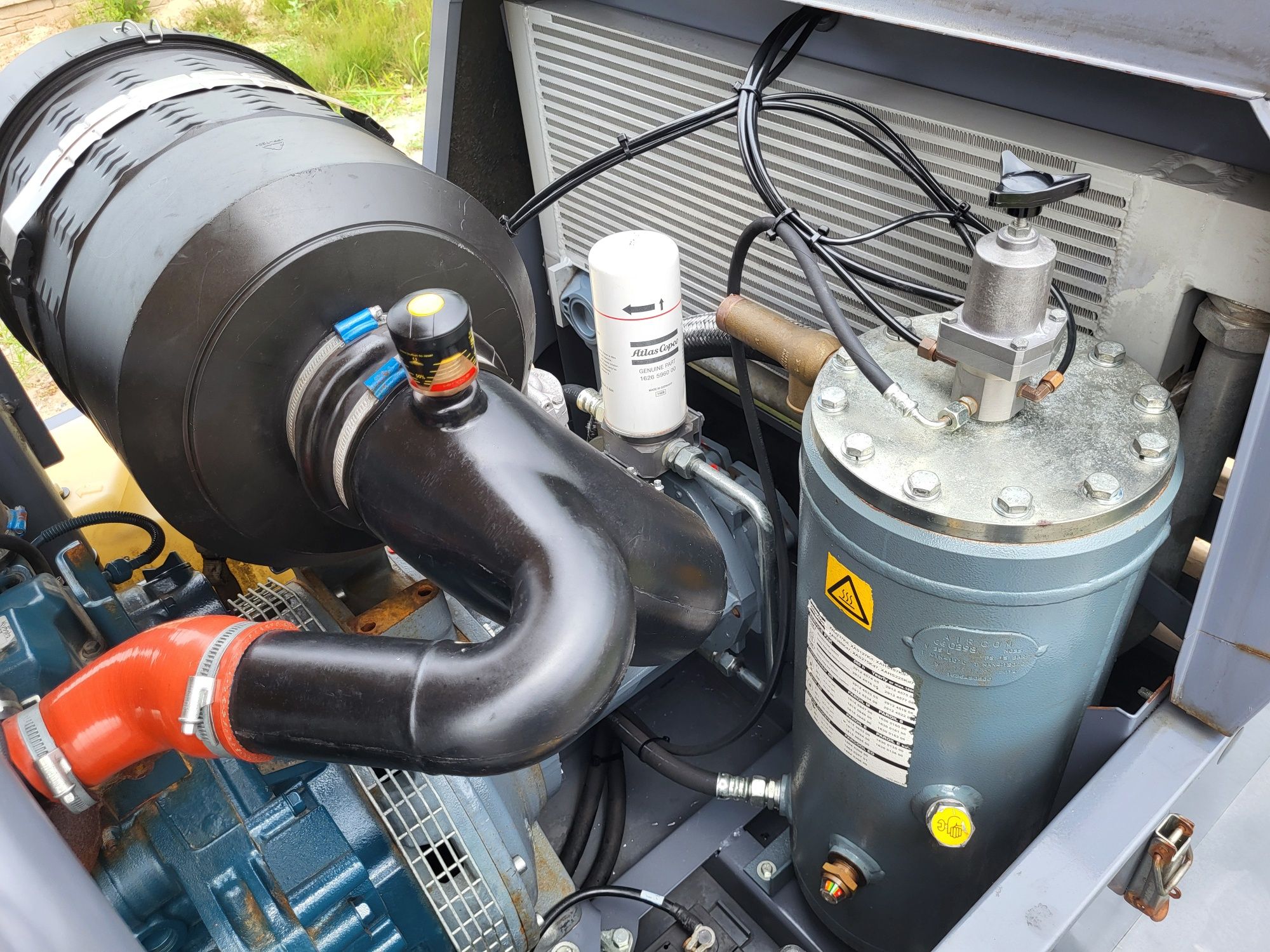 Kompresor Śrubowy Atlas Copco XAS 137 rok2014