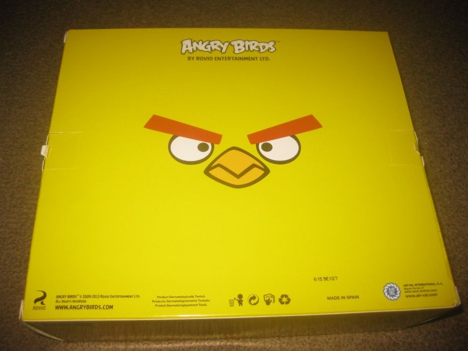 Conjunto Eau de Toilette “Angry Birds” Selado!