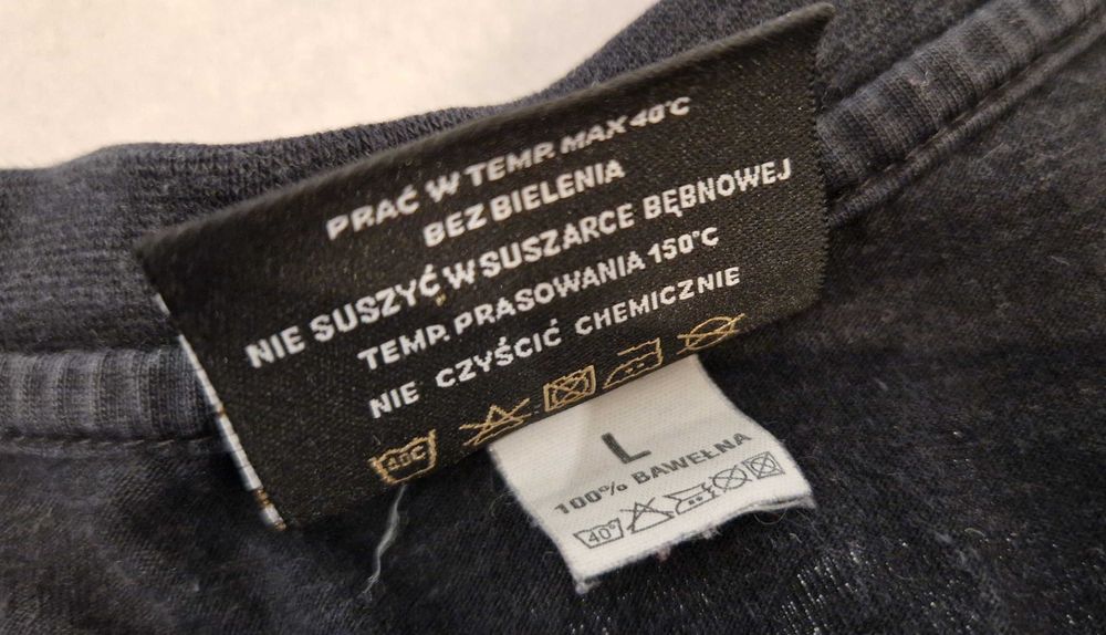 Koszulka WSRH L Gothic czarny