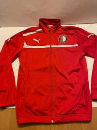 Bluza piłkarska Feyenoord Rotterdam Puma rozmiar S 176 cm