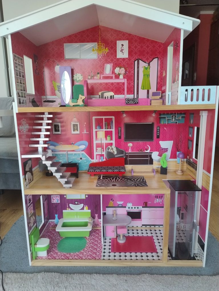 Duży domek dla lalek Kidkraft