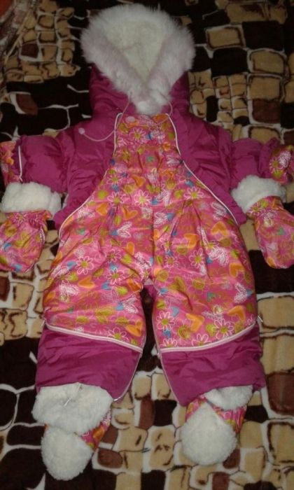 Зимний комбенезон-конверт