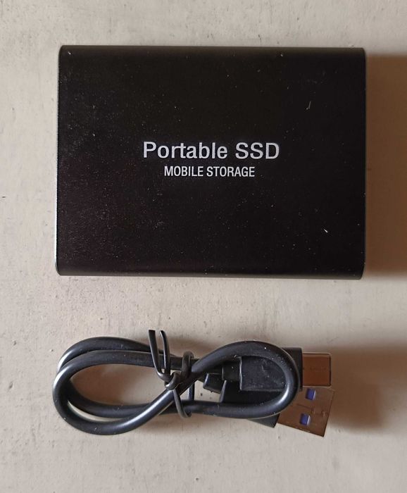 Dysk zewnętrzny Portable SSD 128TB nowy czar