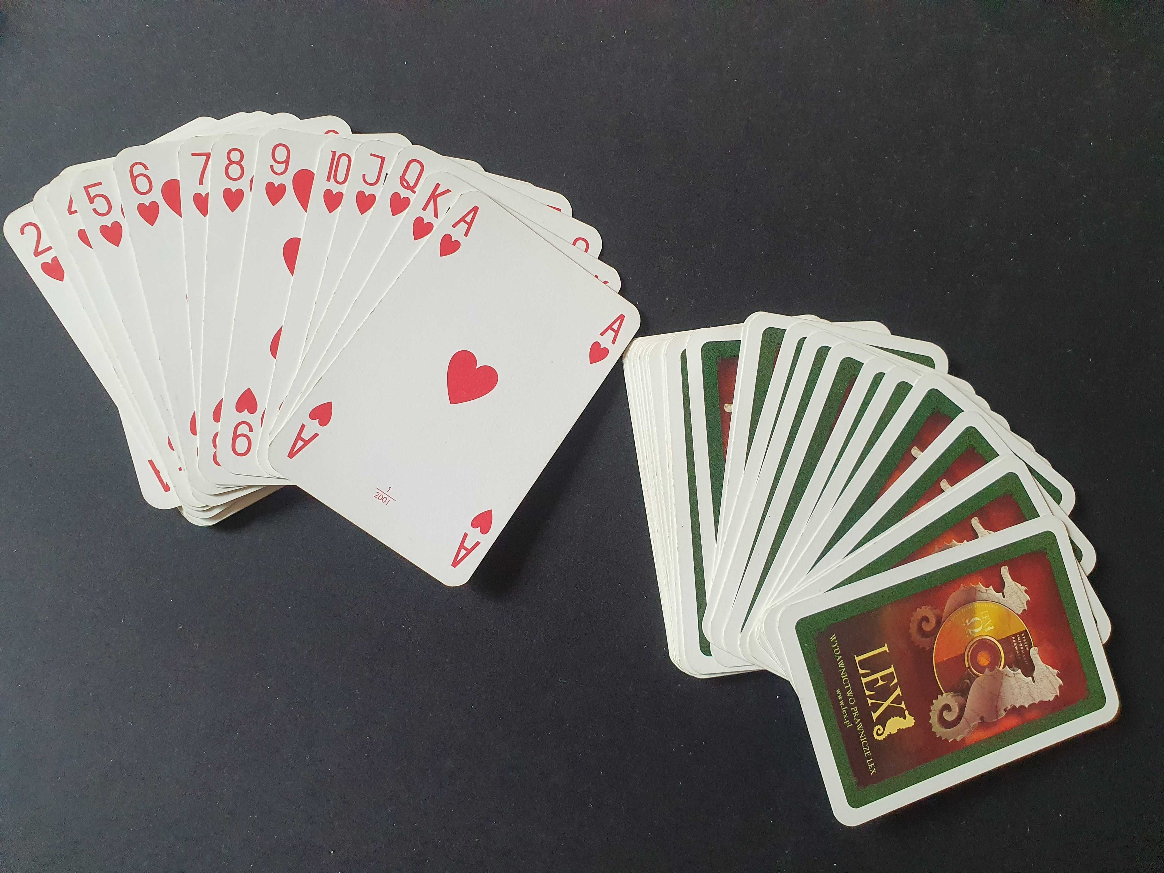 Wydawnictwo LEX - Kolekcjonerskie Karty do gry Brydż Poker