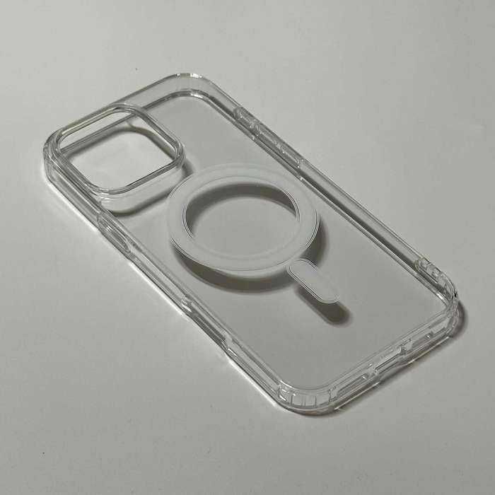 NOWE Etui iPhone 16 Pro Max Przezroczyste + MAGSAFE Indukcyjne