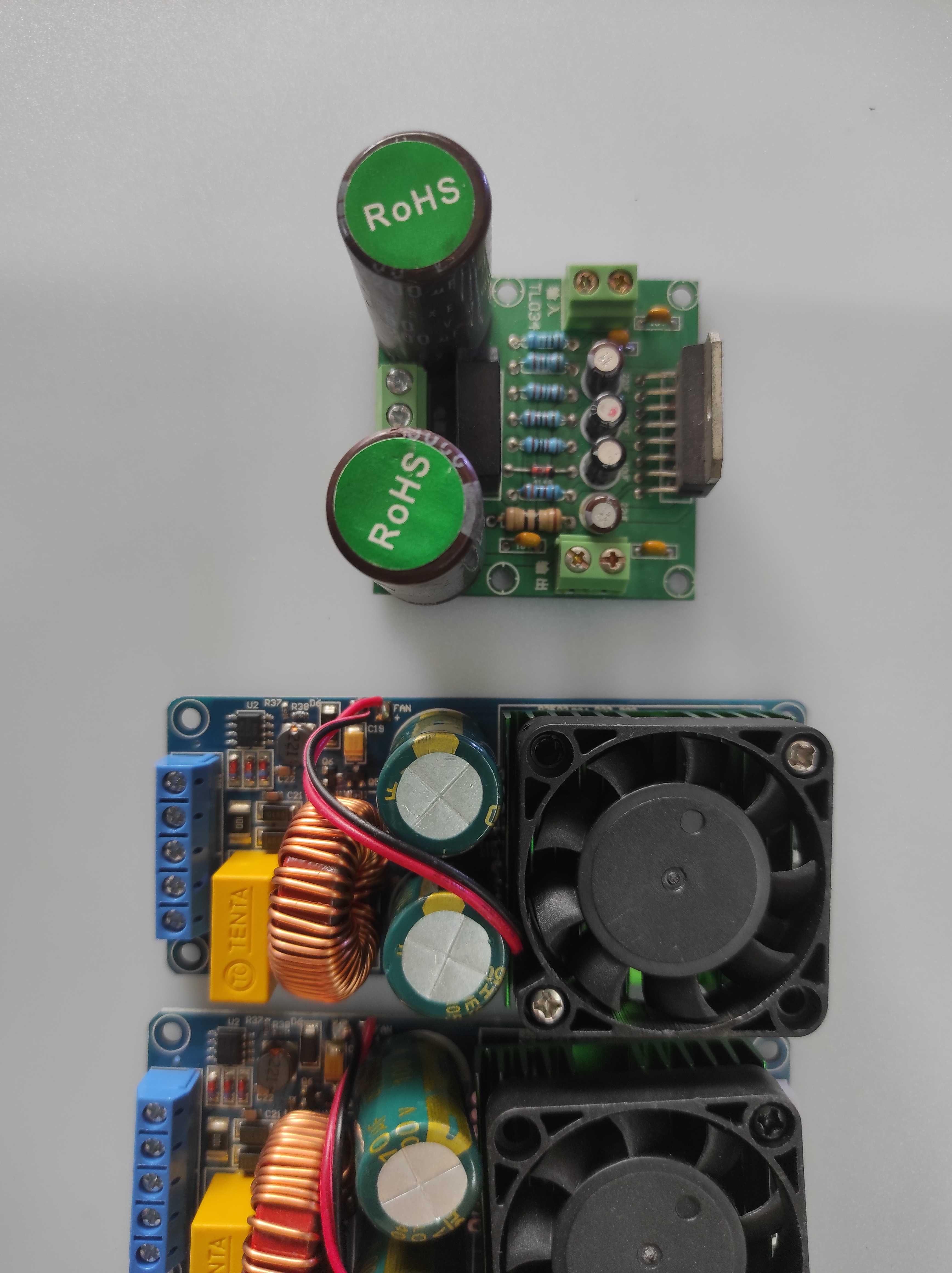 KIT de AMPLIFICADOR de 3x500Watt e 1X100Watt