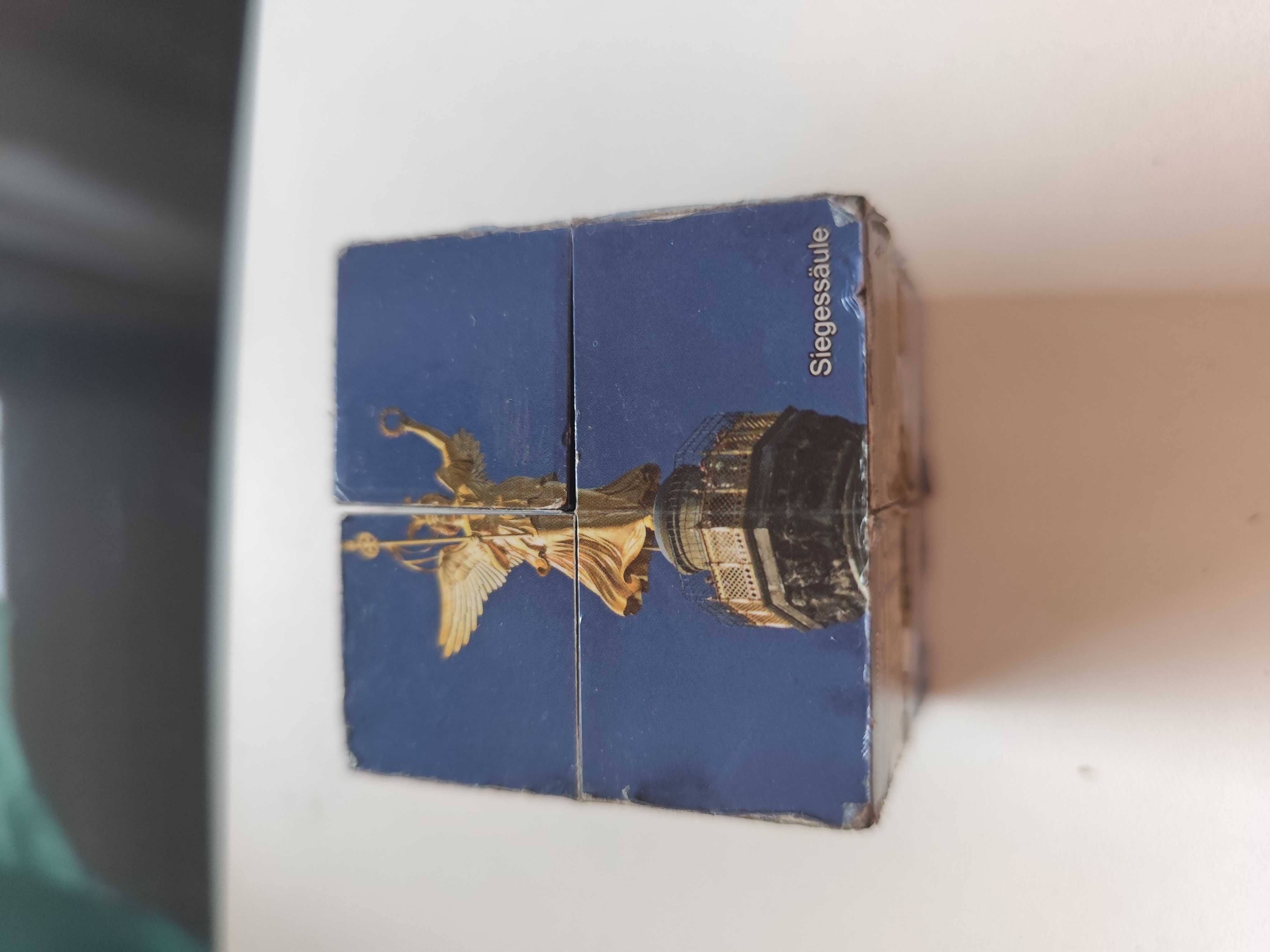 Cubo raro desdobrável de Berlim vintage bem antigo