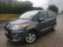 Citroën C3 Picasso 1.6, 120KM, Exclusive, alcantara, klimatronic, czujniki park,2 kpl kół