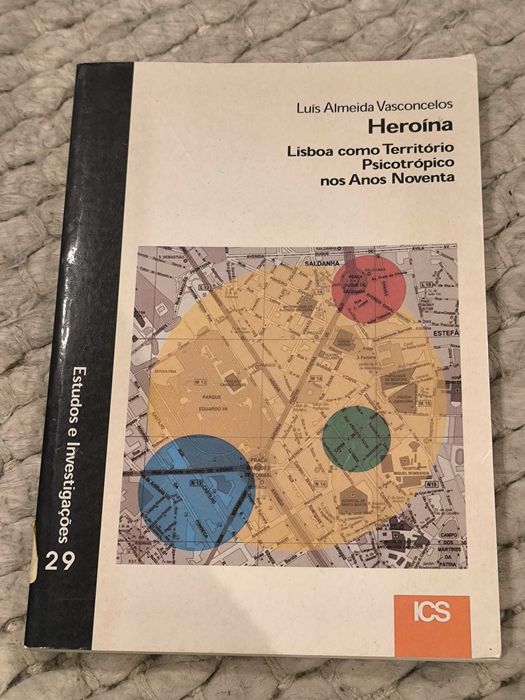 Livro "Heroína - Lisboa Território Psicotrópico" Luís A. Vasconcelos
