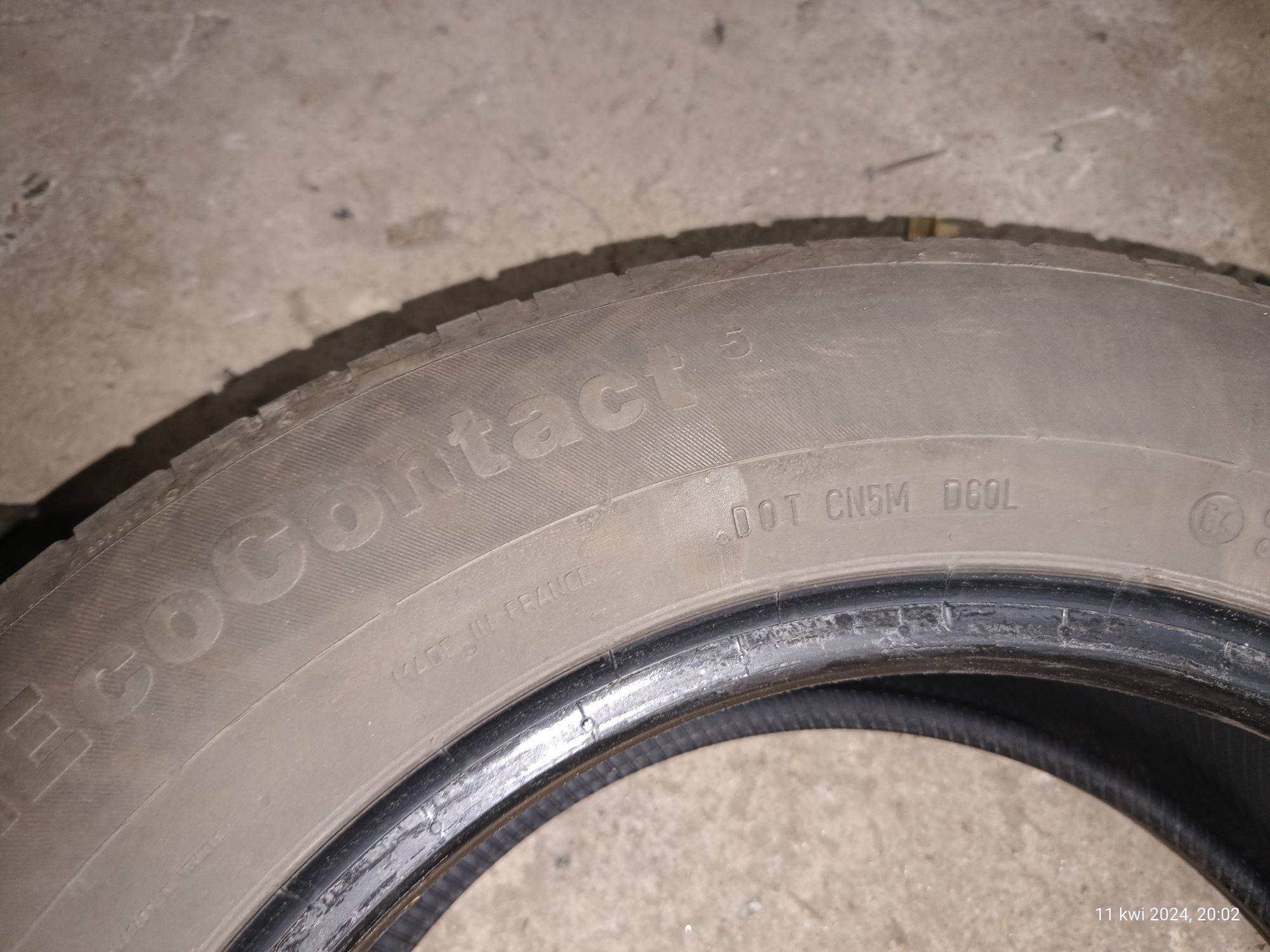 Opony contynental 215/60 R 16