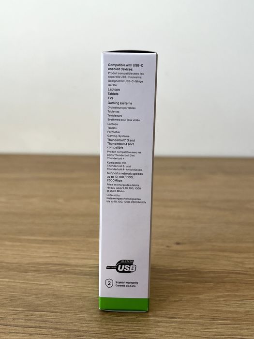 Мережевий адаптер Belkin USB-C to 2.5Gb Ethernet Adapter переходник