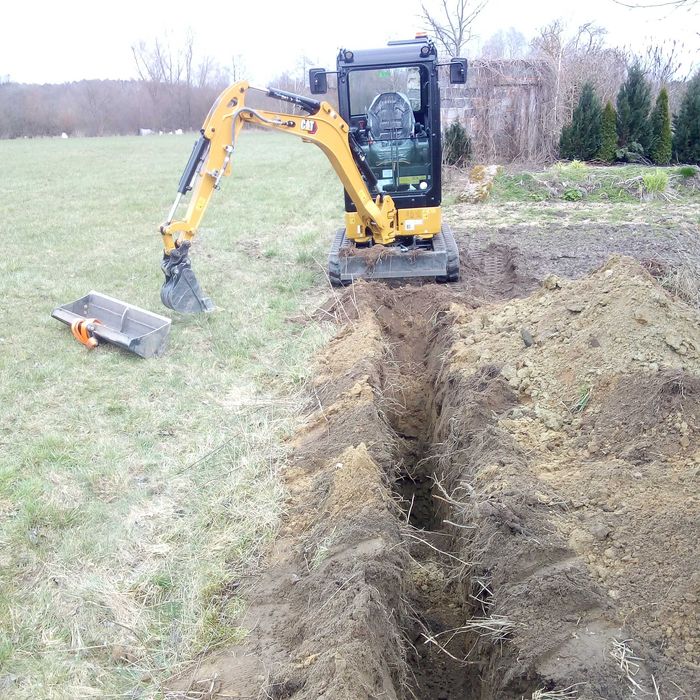 USŁUGI Minikoparką oraz KOPARKO-ŁADOWARKĄ || Dojazd Gratis!