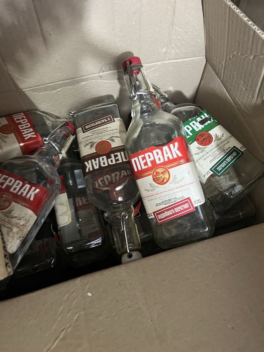 Пляшки первак 0,5 бугель  бугельний корок