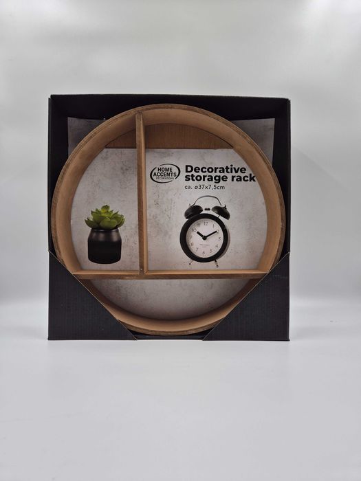 Półka  z płyty MDF Home Accents 37 x 7,5 cm odcienie brązu