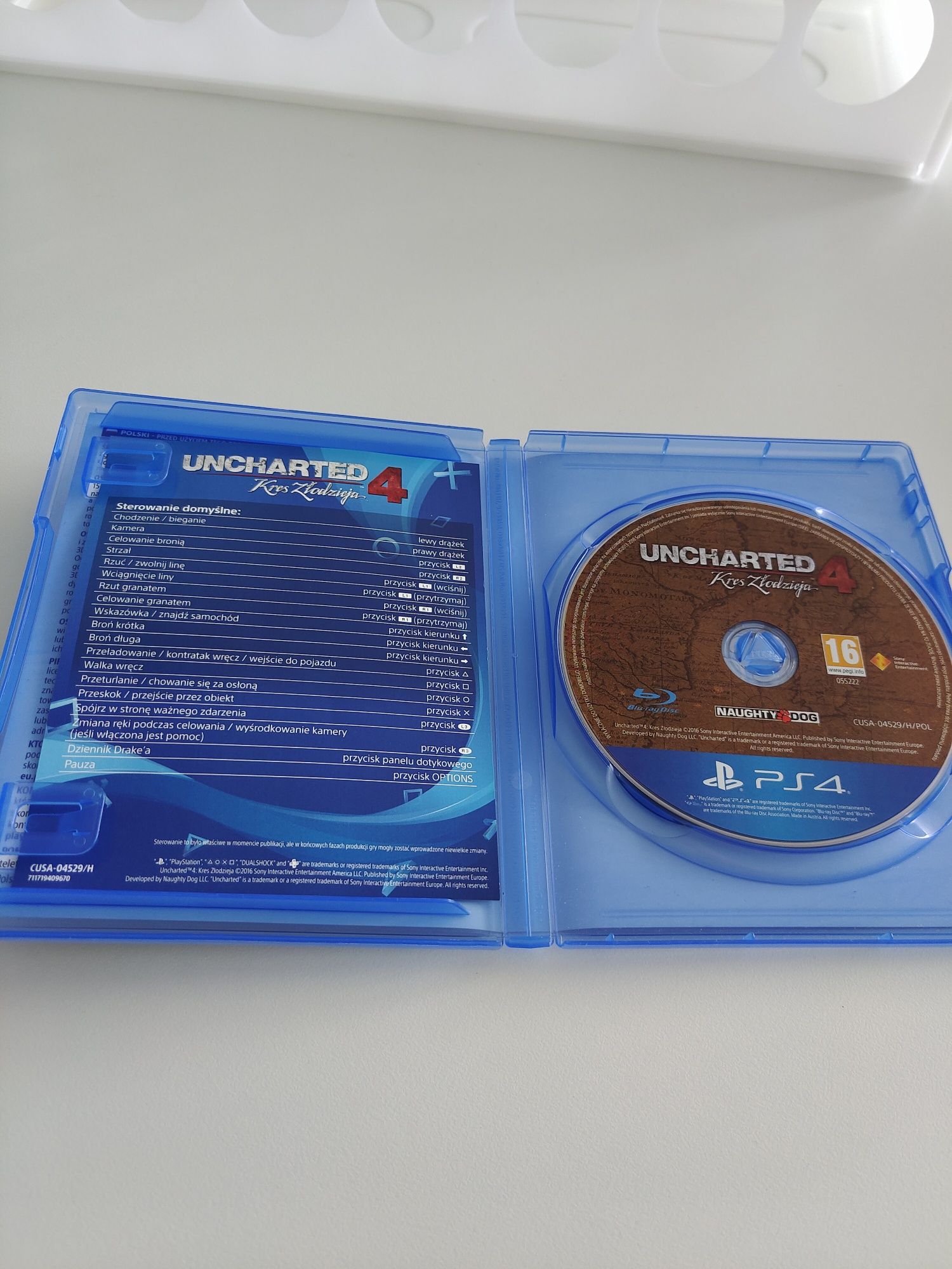 Gra Uncharted 4 Kres Złodzieja PS4