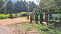 Montaż ogrodzeń Panel siatka pustak gładki łupany
