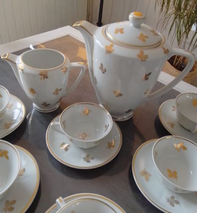 Conjunto chá ou café porcelana limoge