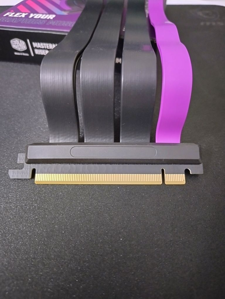 cabo extensao riser cooler master PCIe 4.0 90° - 200mm