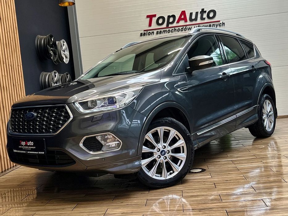Ford Kuga VIGNALE * 4x4 * 180KM * kamera * SKÓRA * GWARANCJA * sony