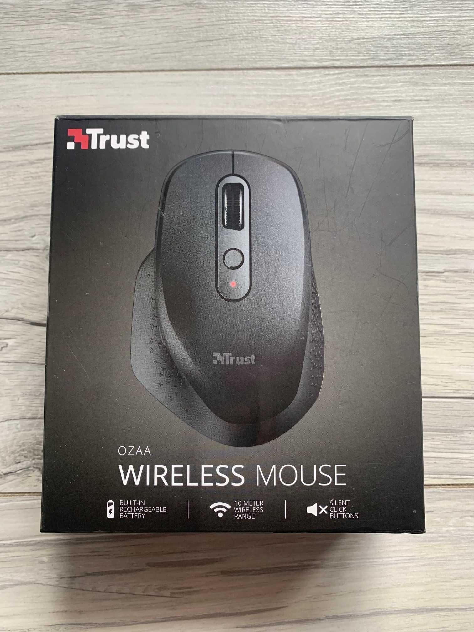 Myszka bezprzewodowa Trust OZAA Wireless mouse jak nowa