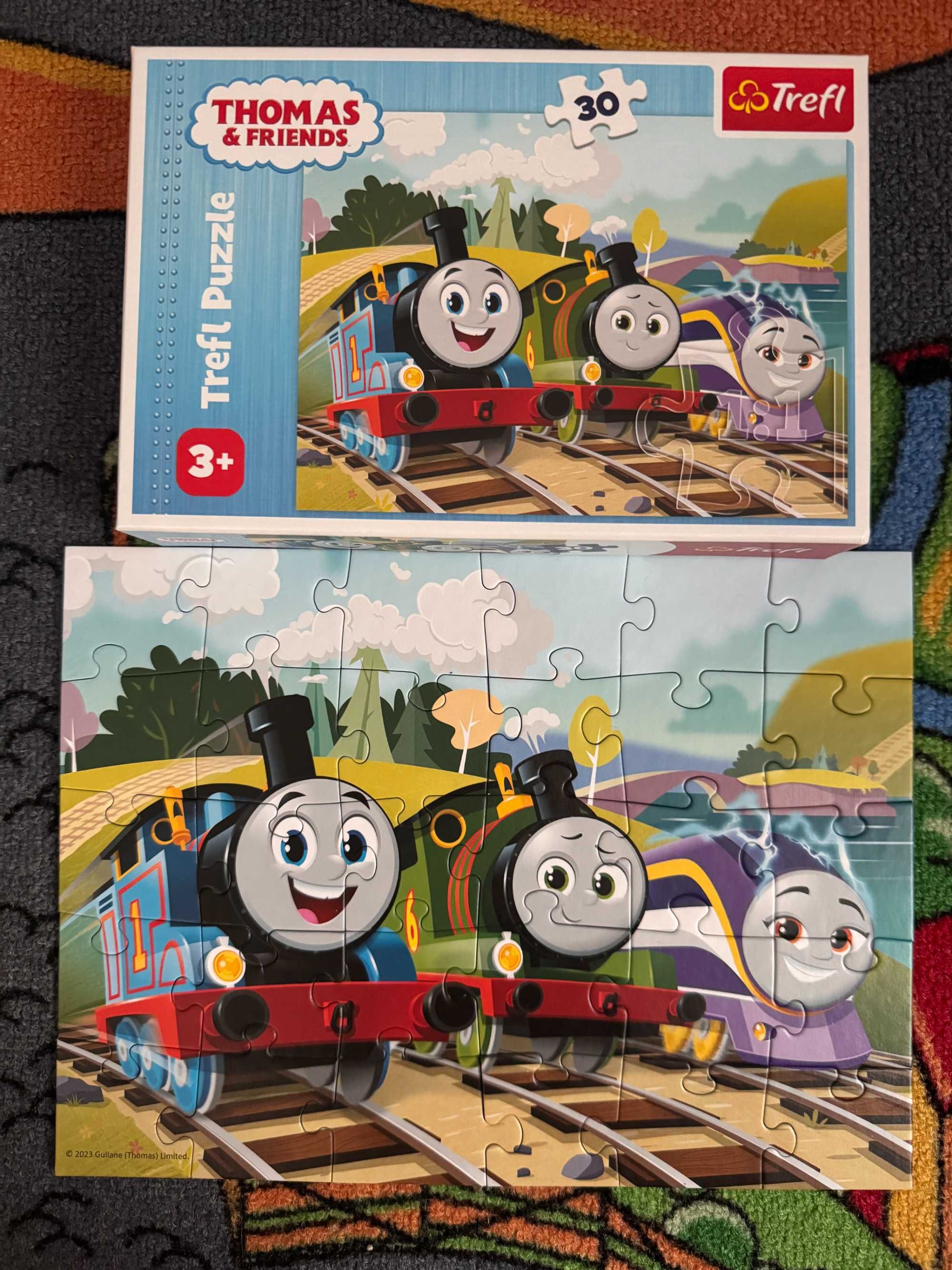 Sprzedam puzzle Tomek i Przyjaciele 30 elementów