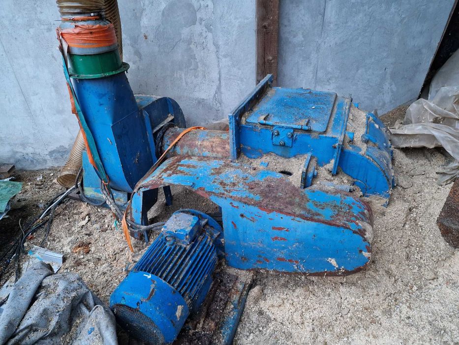 Młyn bijakowy 17,5-50KW z wentylatorem transportowym