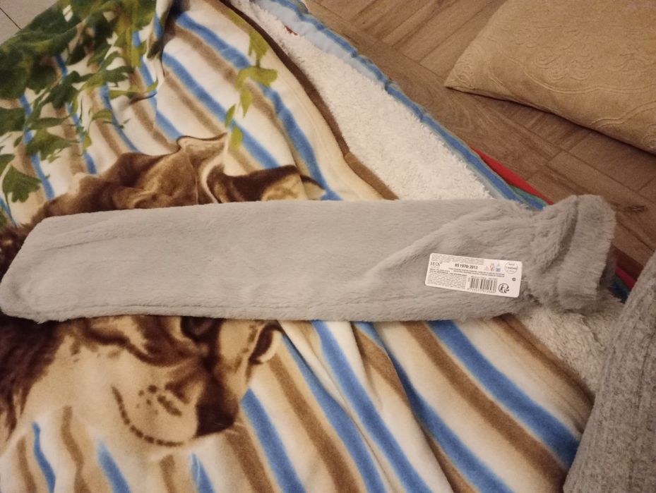 Termofor długi z ubrankiem