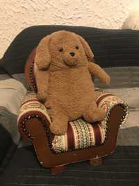 Mini fotel dla misia, lalki, vintage