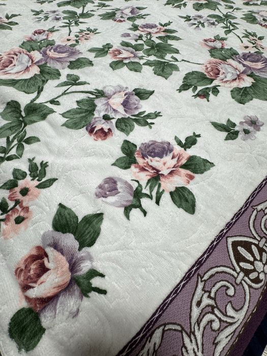 Набор банных махровых полотенец в цветочек ТУРЦИЯ 100% хлопок НОВОЕ