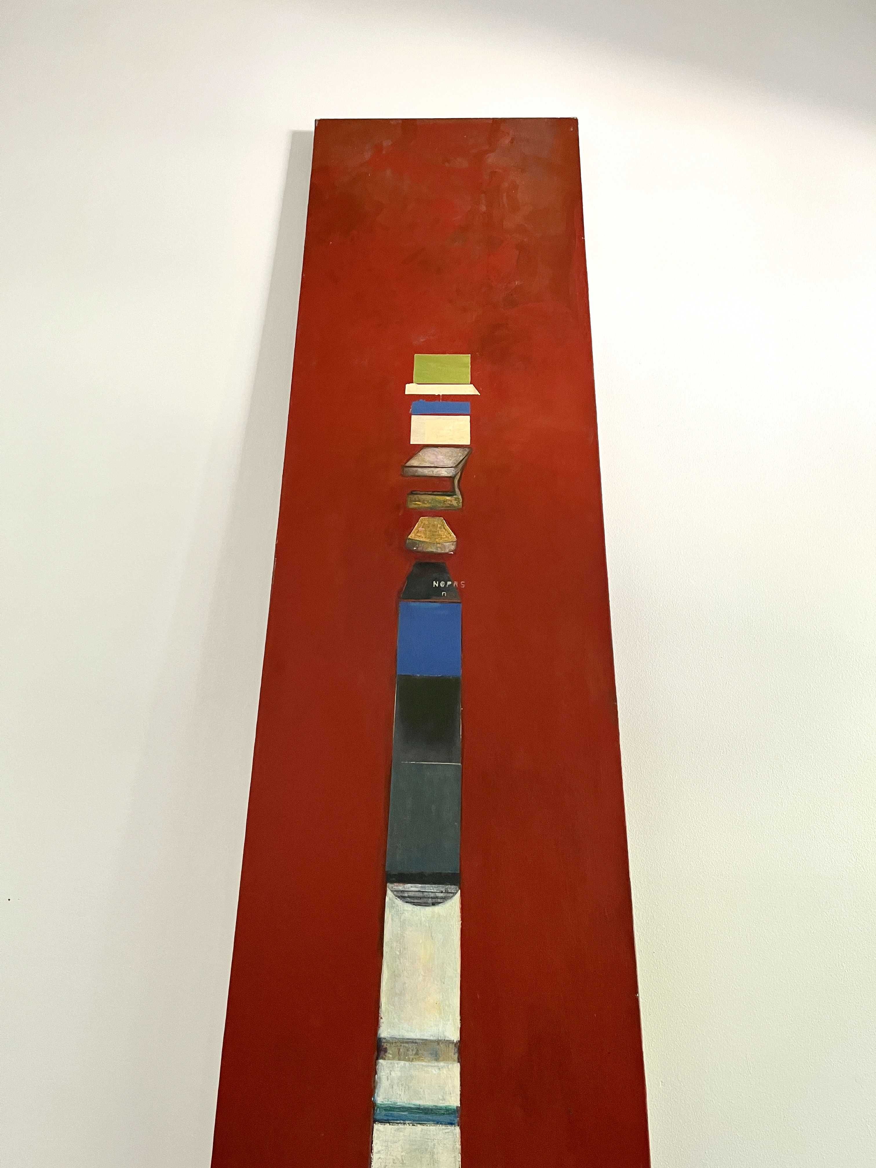 Luis Camacho Acrílico sobre tela  Vício de 1989 2,30 x 50 cm