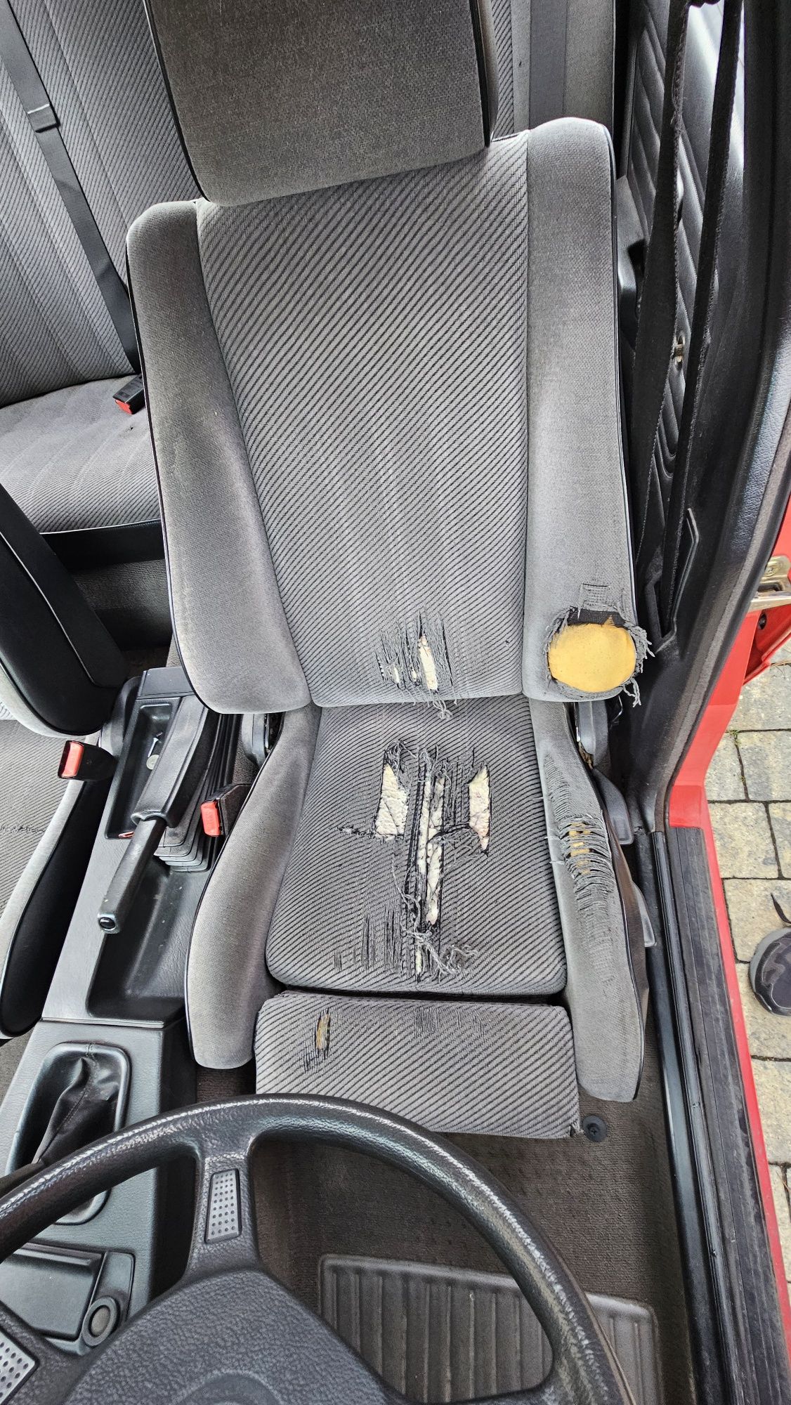 Fotele BMW E30 sportsitze wnętrze kanapa