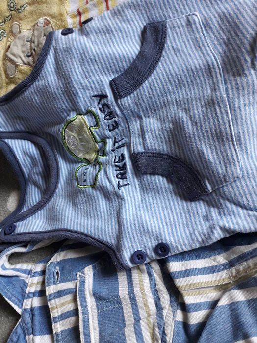 Spodnie ogrodniczki 68