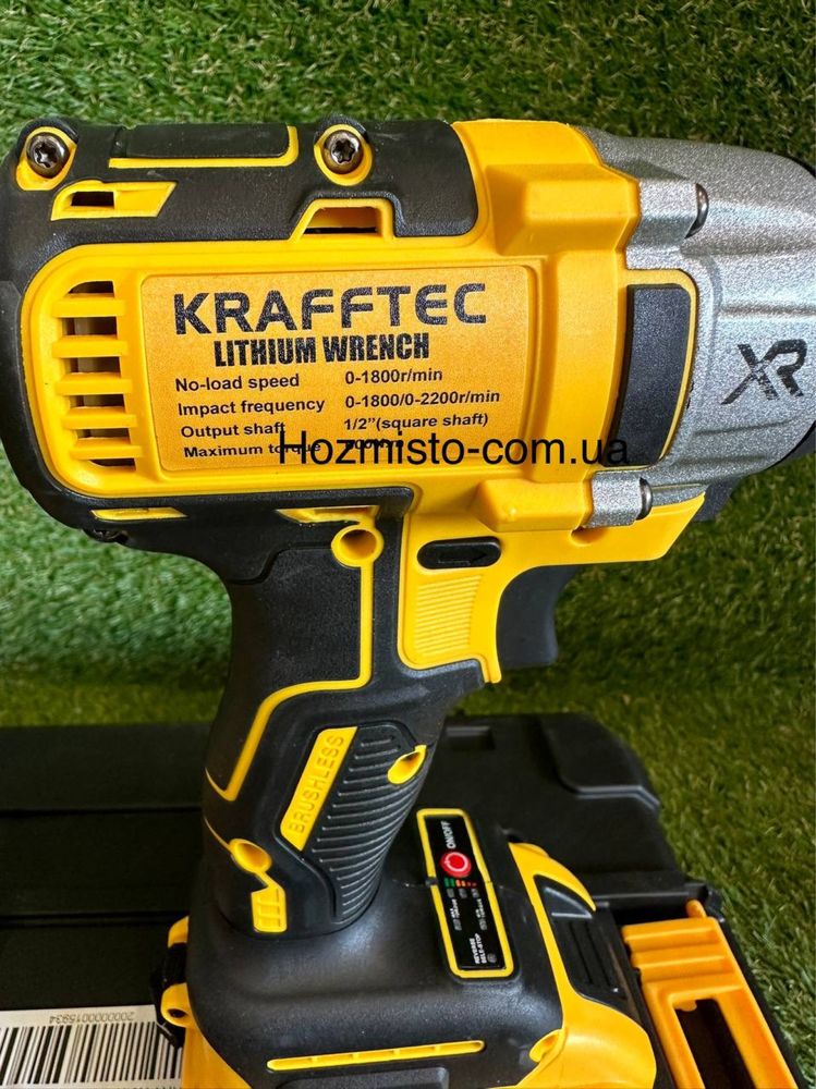 Набір акб інструменту 2в1 Krafftec Germany Гайковерт і Шуруповерт 48В