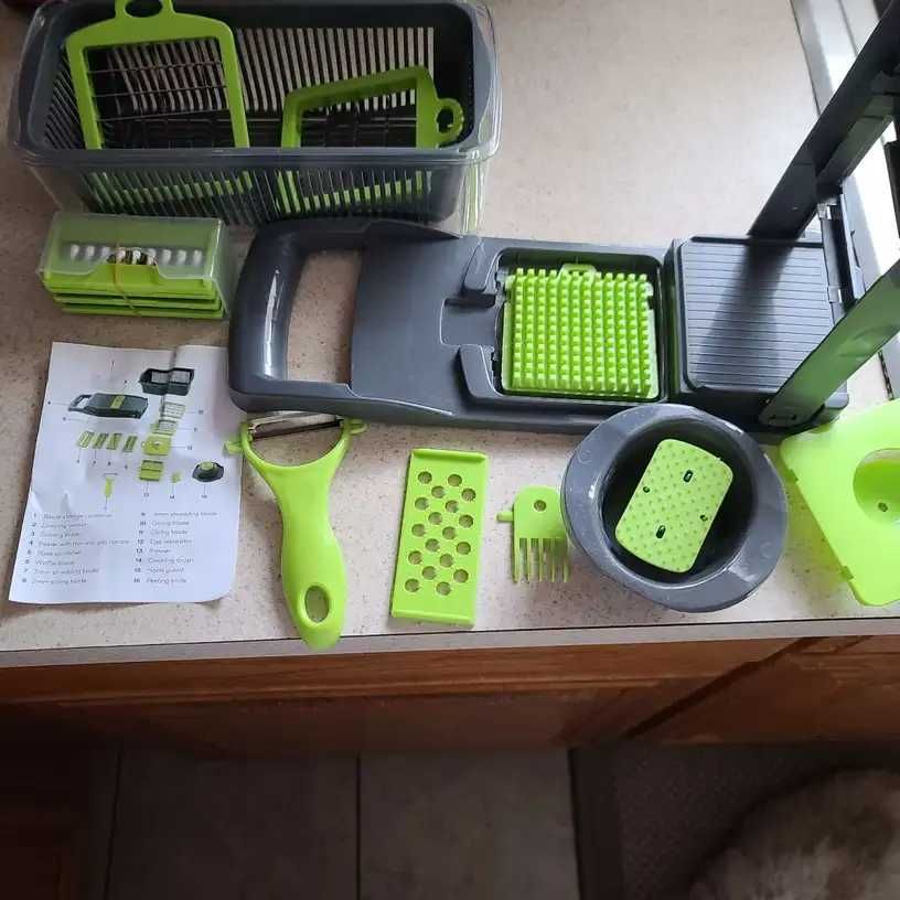 Cortador Multifuncional 16 em 1 para Legumes