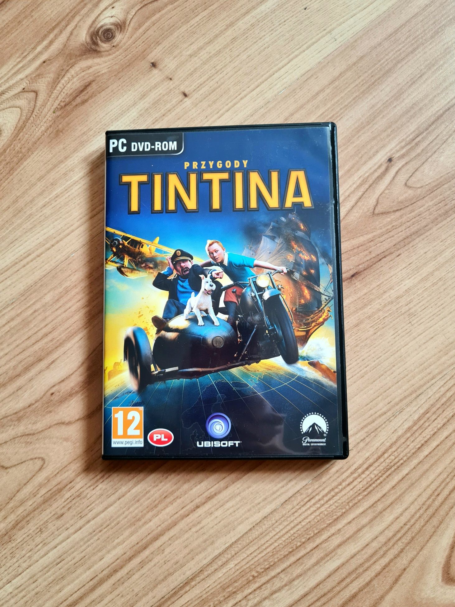 Gra przygodowa PC Przygody Tintina w pl wersji językowej