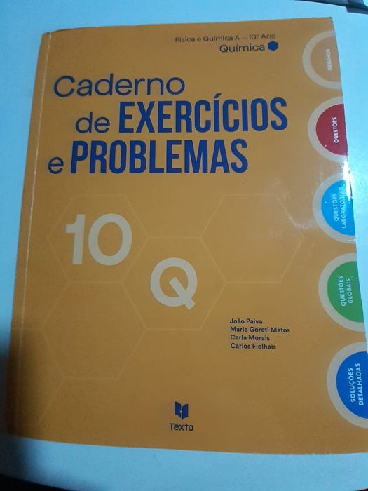 Quimica 10 Ano - Caderno de exercícios