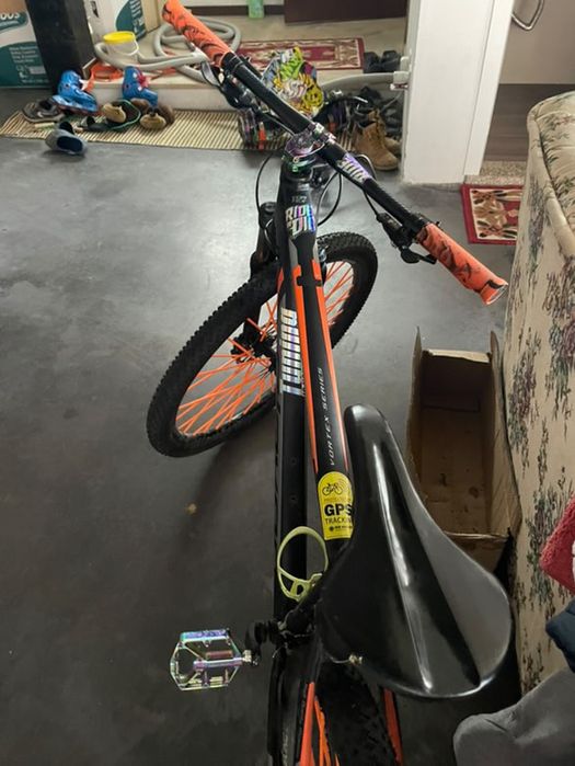 Bicicleta btt preparada