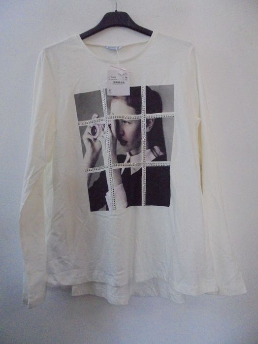 camisola de menina da marca Mayoral nova com etiqueta