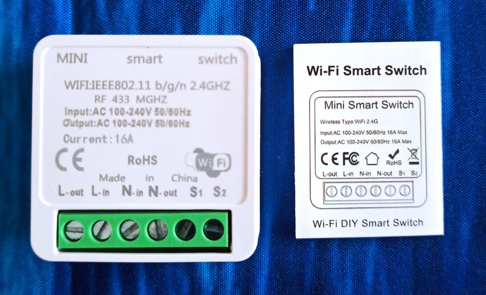 Interruptor WiFi + Rf433mhz