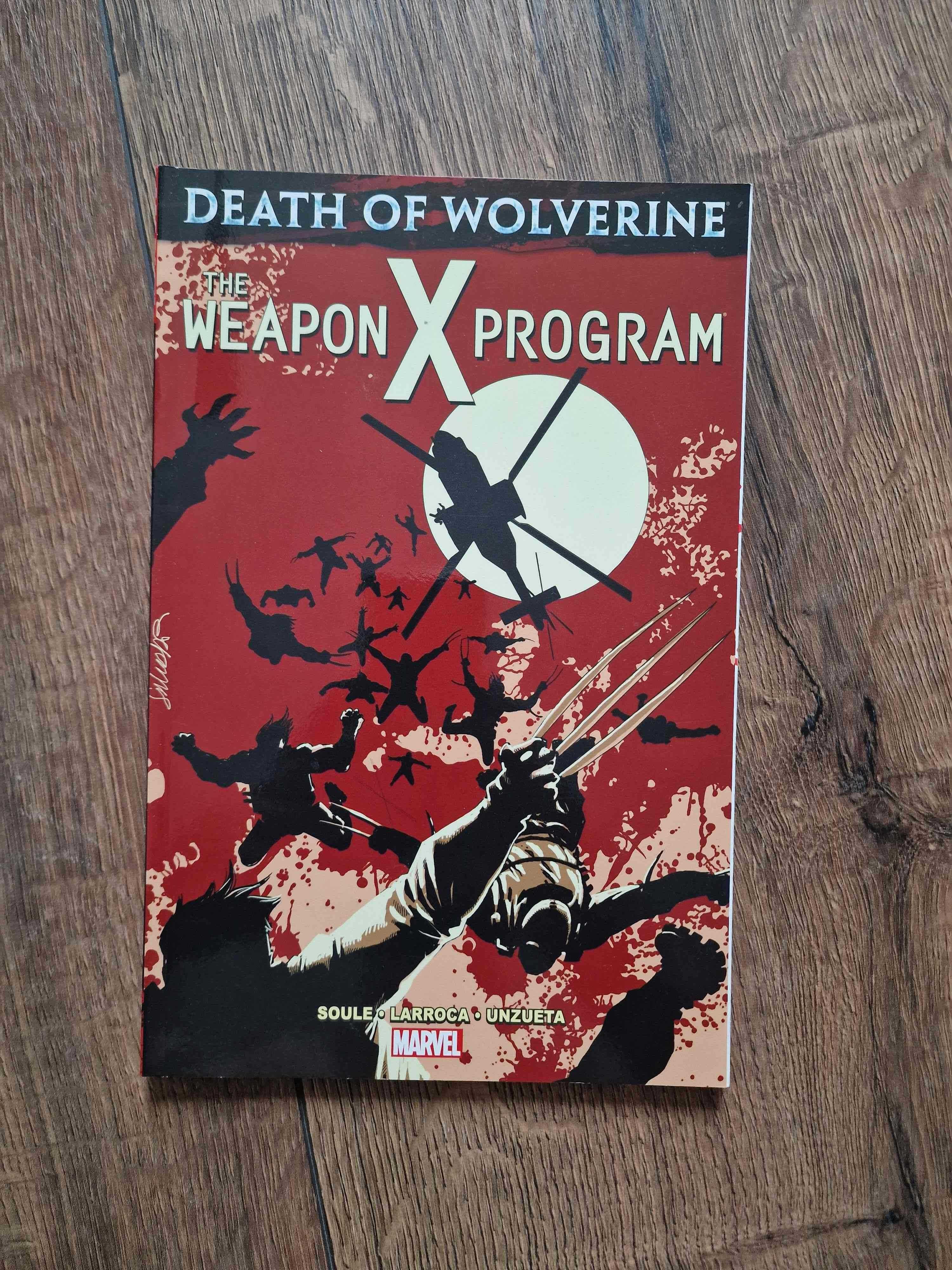 Komiks Marvel Death Of Wolverine Weapon X Program