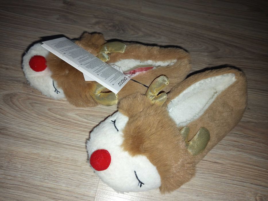 Kapcie damskie domowe