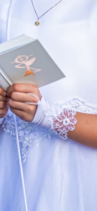 Sukienka komunijna wzrost 140-146 MK Maryla model Laura 140