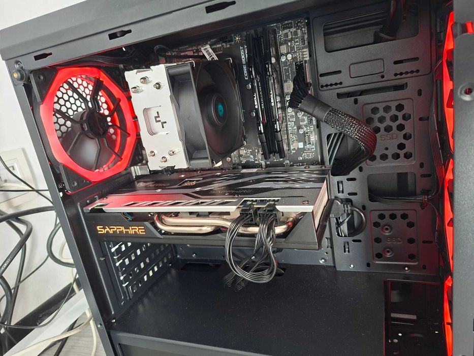 Gaming RX 580 8GB, Ryzen 5 3600, DDR4 16GB, SSD 512GB, MSI B550M PRO
